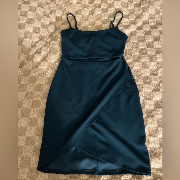 Lulus Dresses & Skirts - Lulu's Teal Asymmetrical Dress
